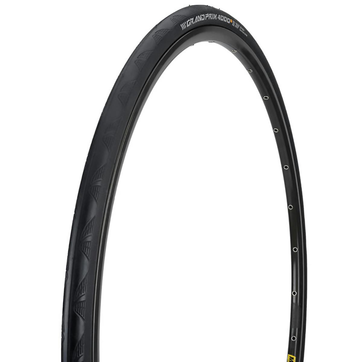 Continental Grand Prix 4000 S II Wire Bead Road Tire Black · 700c x 23mm