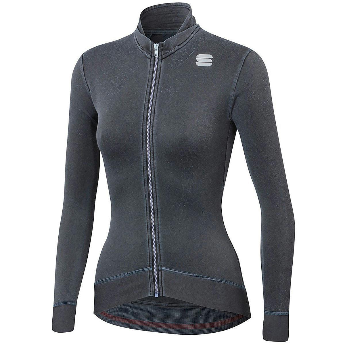 Sportful Monocrom Women's Thermal Cycling Jersey - Bubble Gum - Large