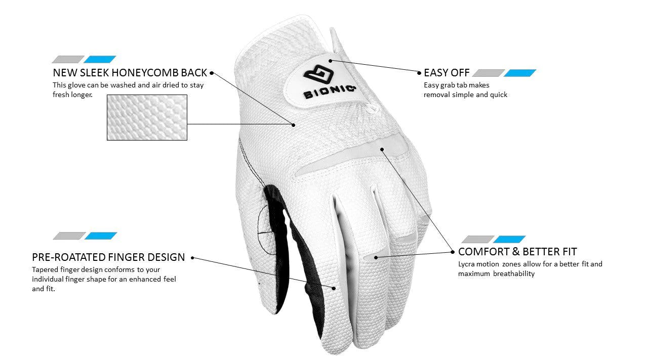 Bionic RelaxGrip 2.0 Golf Glove · Left Hand · XL