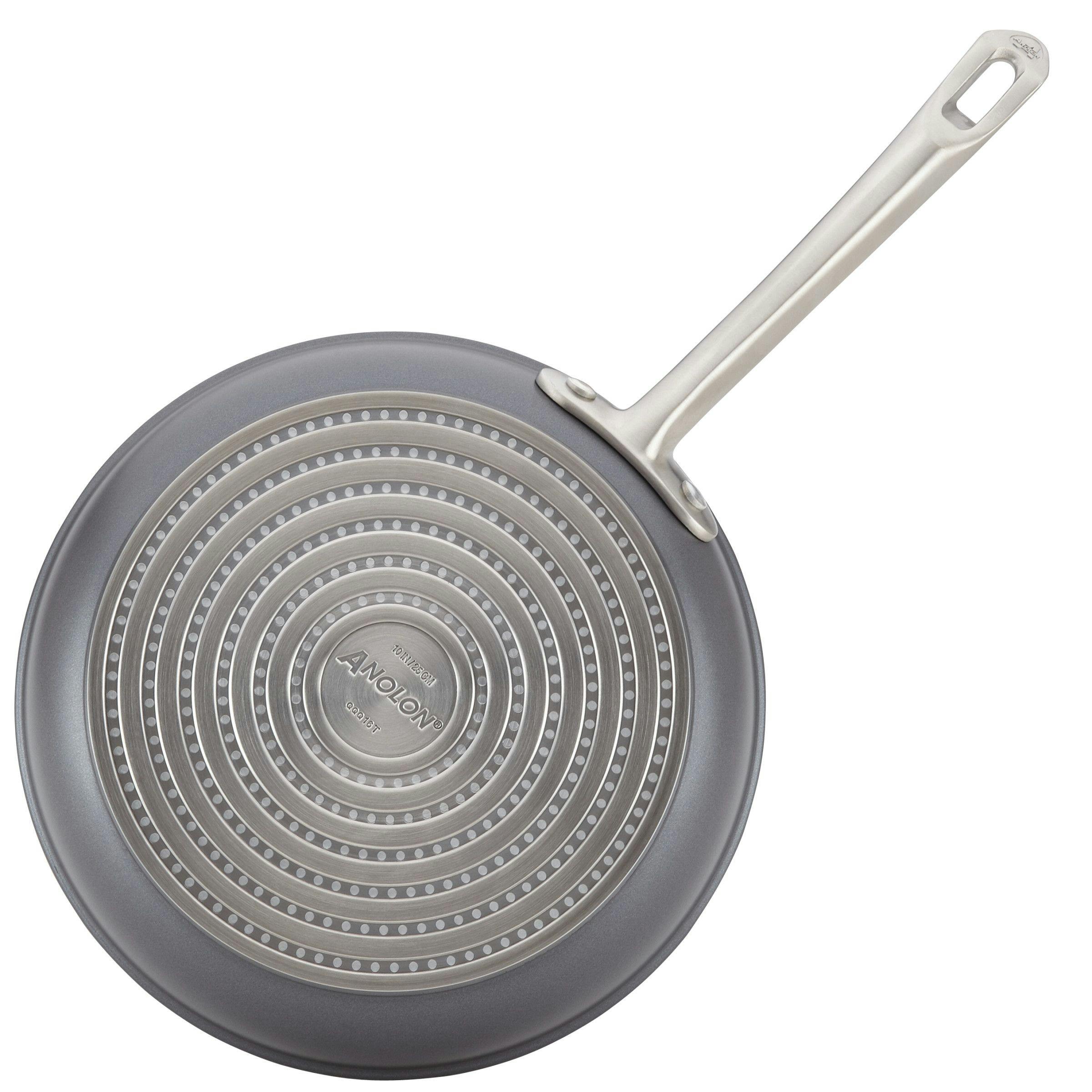 Anolon X Hybrid Nonstick Cookware Induction Pots and Pans Set, 10 Piece