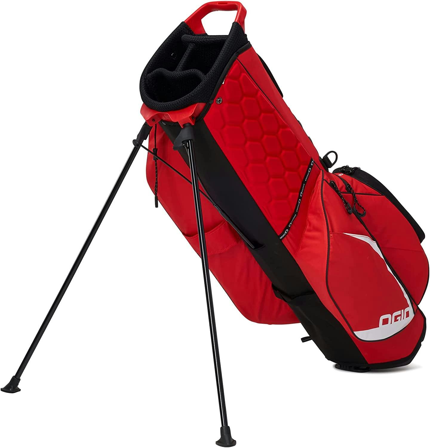 Ogio 2022 Fuse 4 Stand Bag · Red