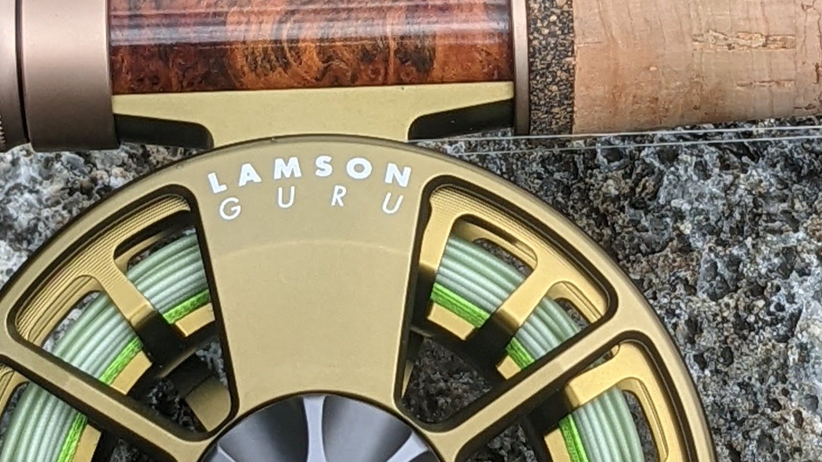 The Lamson Guru S Fly Reel.