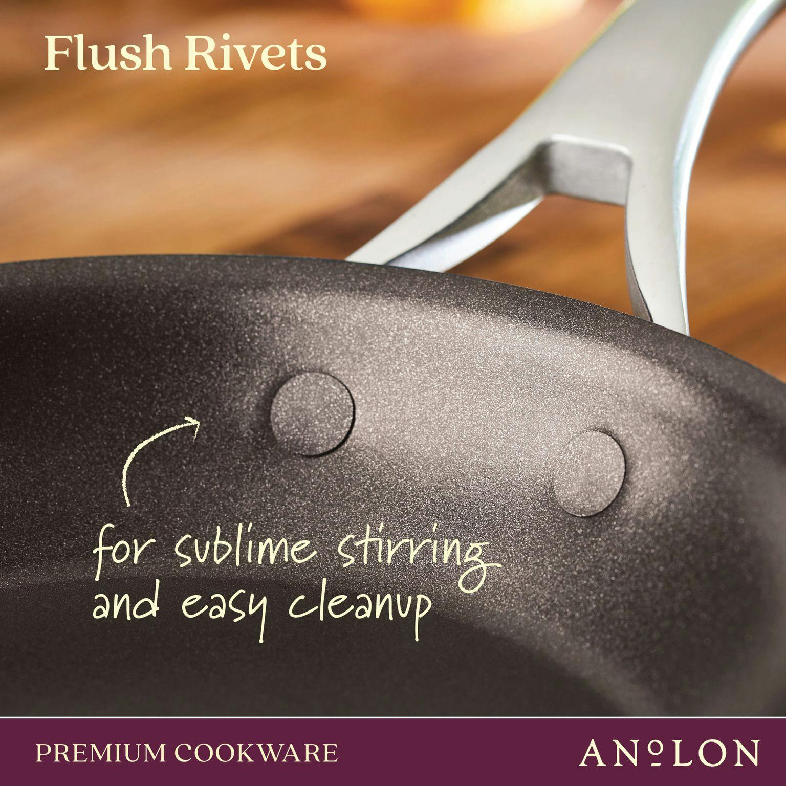 Anolon Nouvelle Copper Hard Anodized Nonstick 8-1/2-Inch Skillet