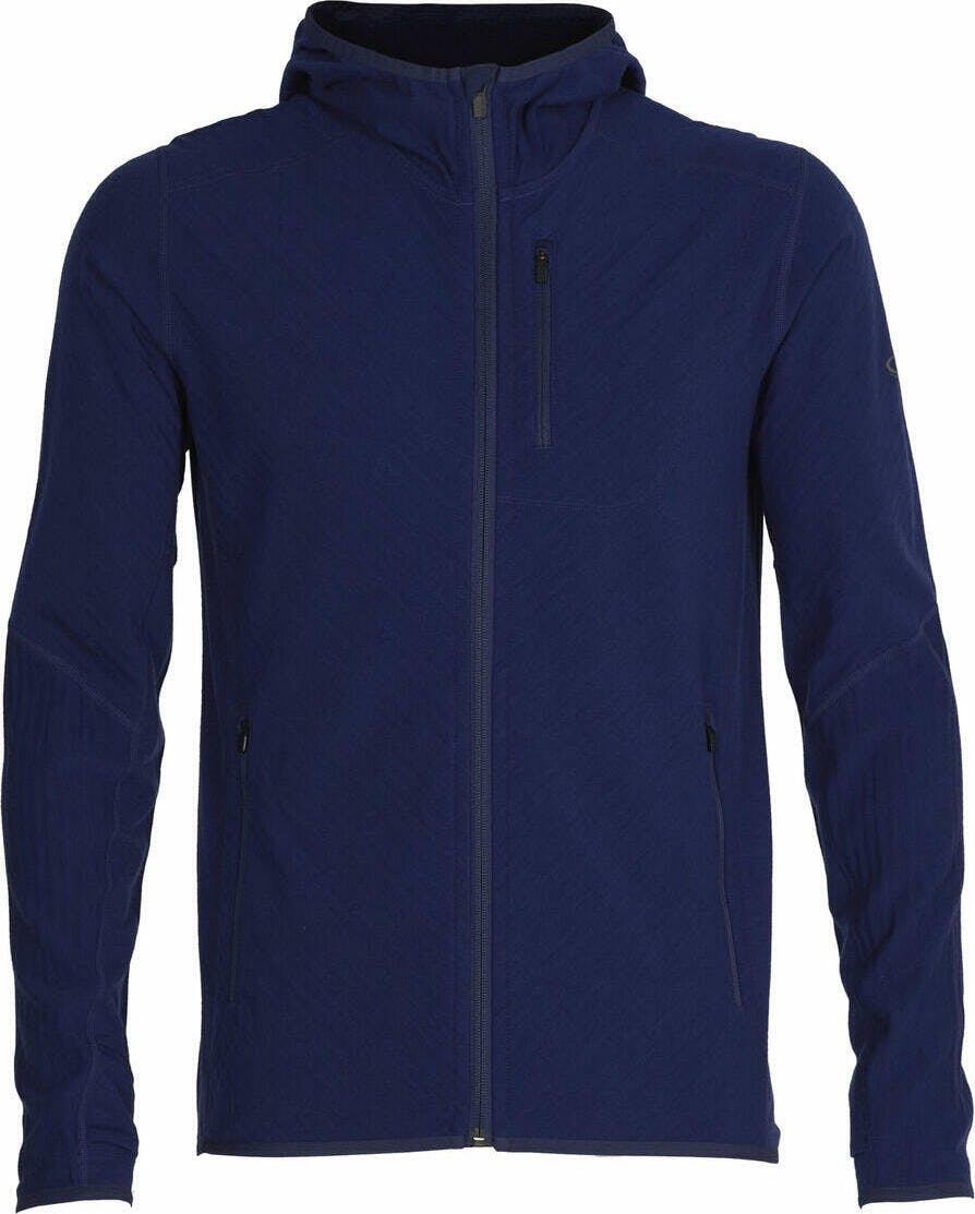 Men's descender long store sleeve zip hood