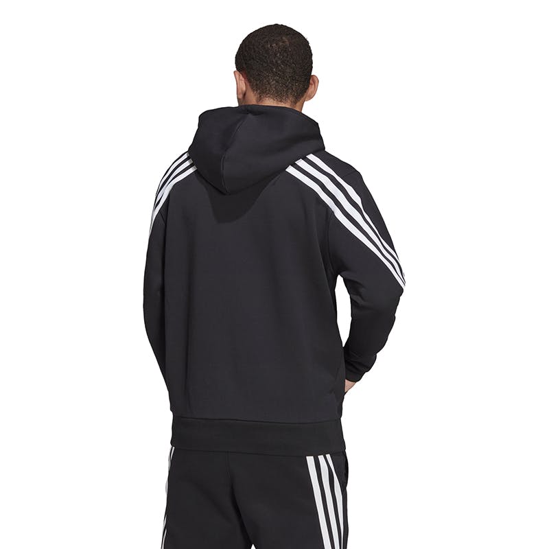 Adidas Men's Future Icons 3 Stripes Full Zip Hoodie