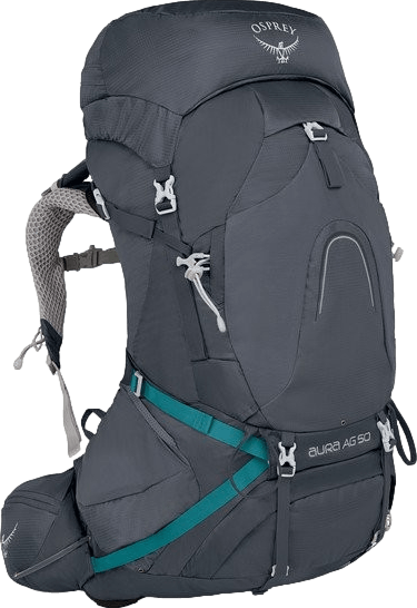 Osprey Aura AG 50 Backpack · Women's · Vestal Grey