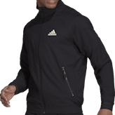 Adidas Stretch Woven Primeblue Jacket (M) (Black)