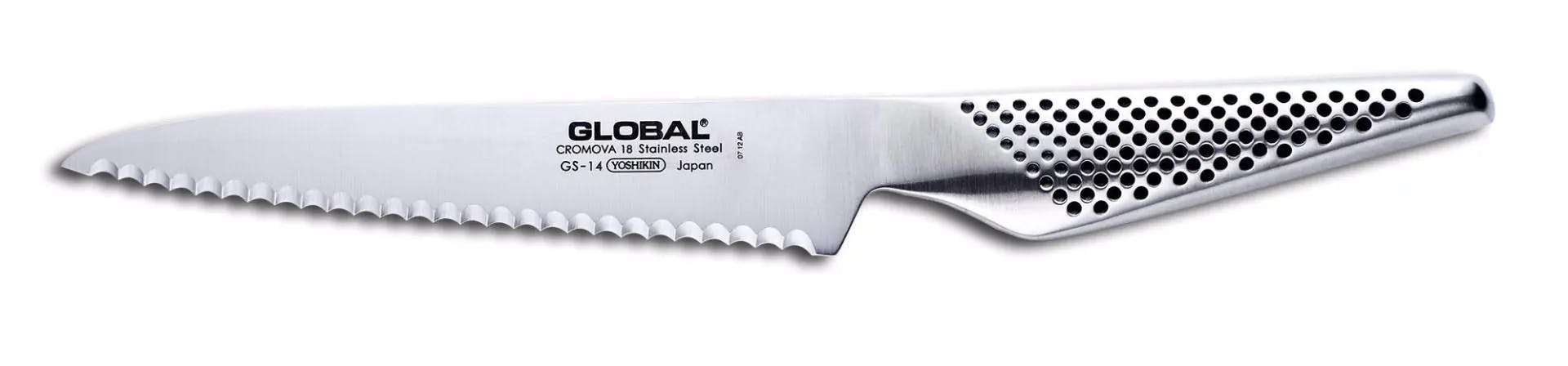 Global Serrated Utility Knife Classic
