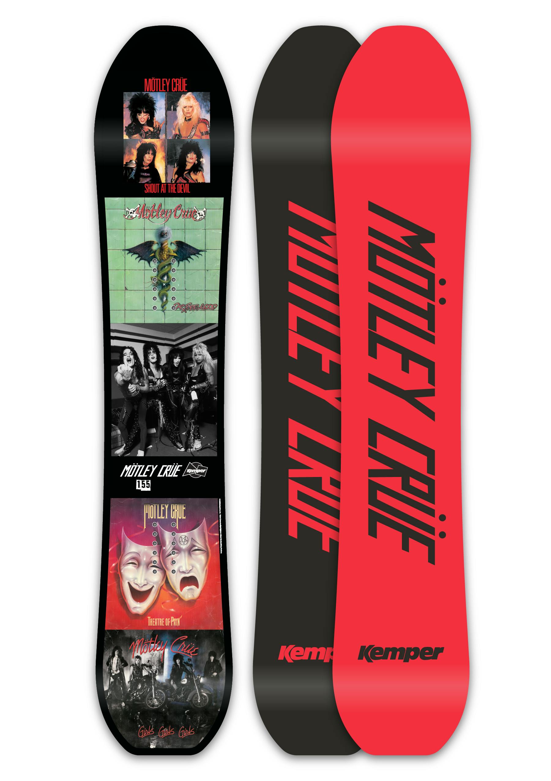 Kemper Freestyle Mötley Crüe Snowboard · 2023 · 155 cm