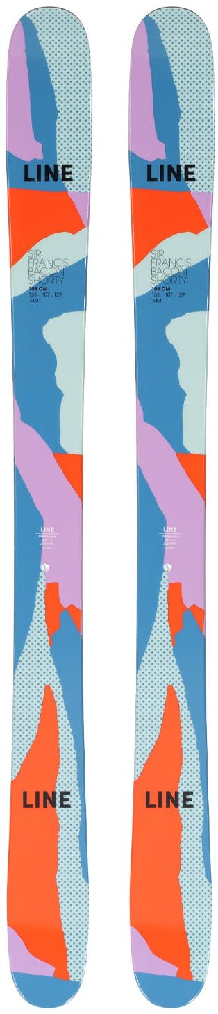 Line Sir Francis Bacon Shorty Skis · Kids' · 2023 · 165 cm