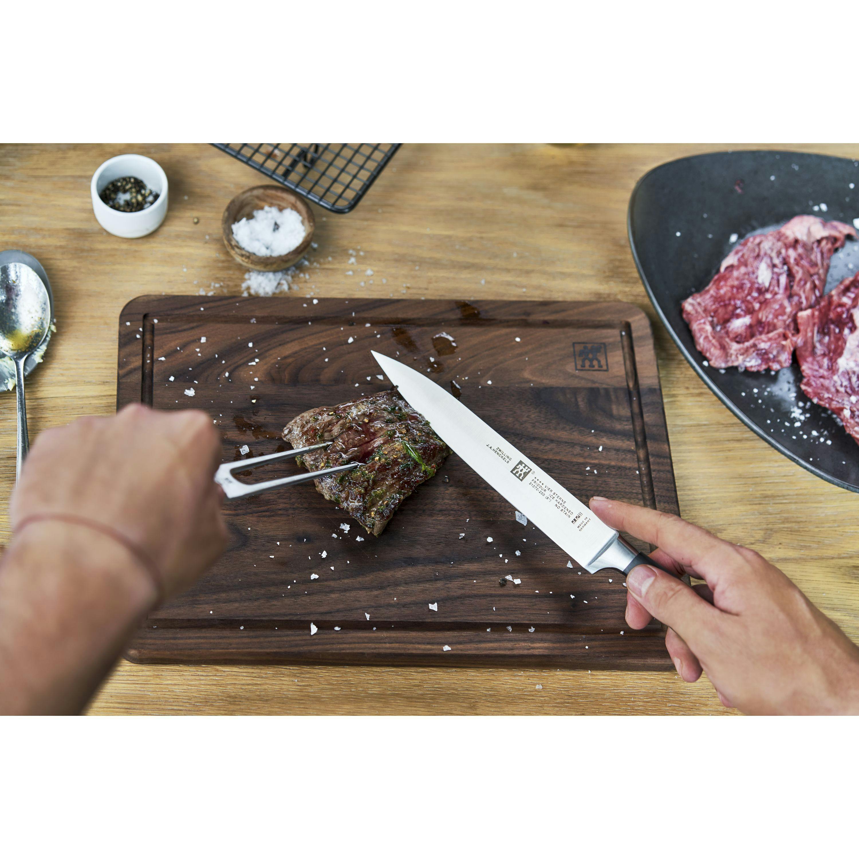 Zwilling Four Star 2-Piece Carving Knife & Fork Set