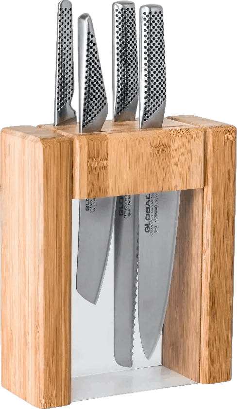 Global 5-Piece Masuta Knife Block Set