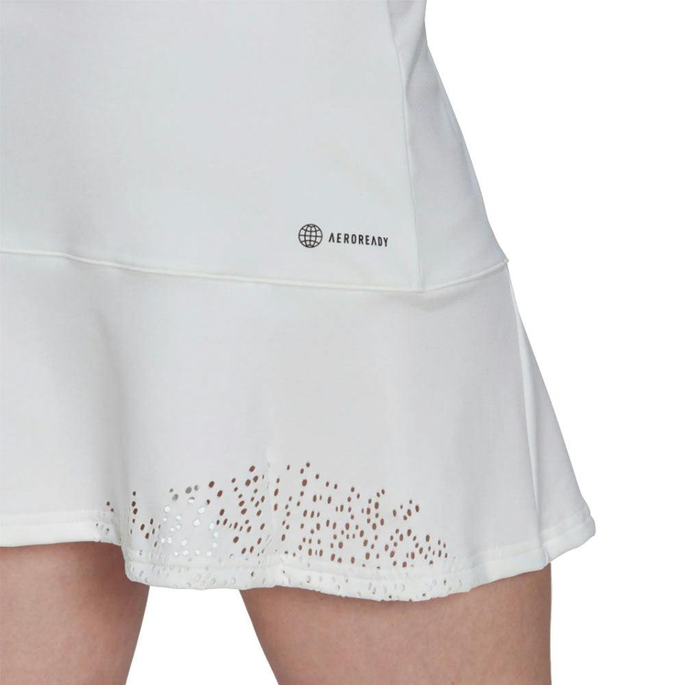 Adidas London Y-Dress White Womens Tennis Dress - WHITE 100 / S