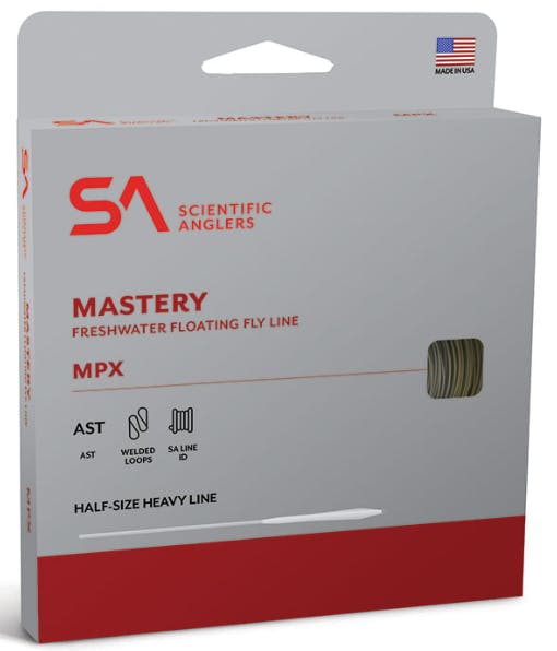Scientific Anglers Mastery MPX Fly Line · WF · 4 wt · Floating · Amber - Willow