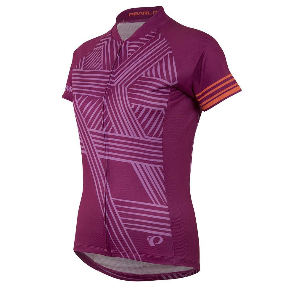 Green Medium White Purple Pearl Izumi W Select LTD SS Cycling Jersey,Women's 