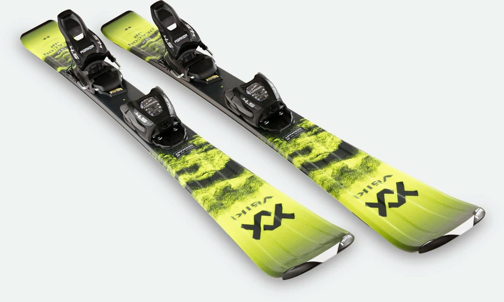 Völkl Deacon Junior Skis + 4.5 vMotion Junior Bindings · Kids' · 2021
