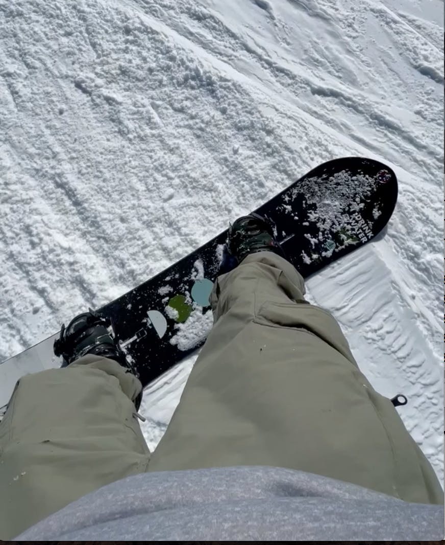 Top down view of the Burton Moto BOA Snowboard Boots · 2021.