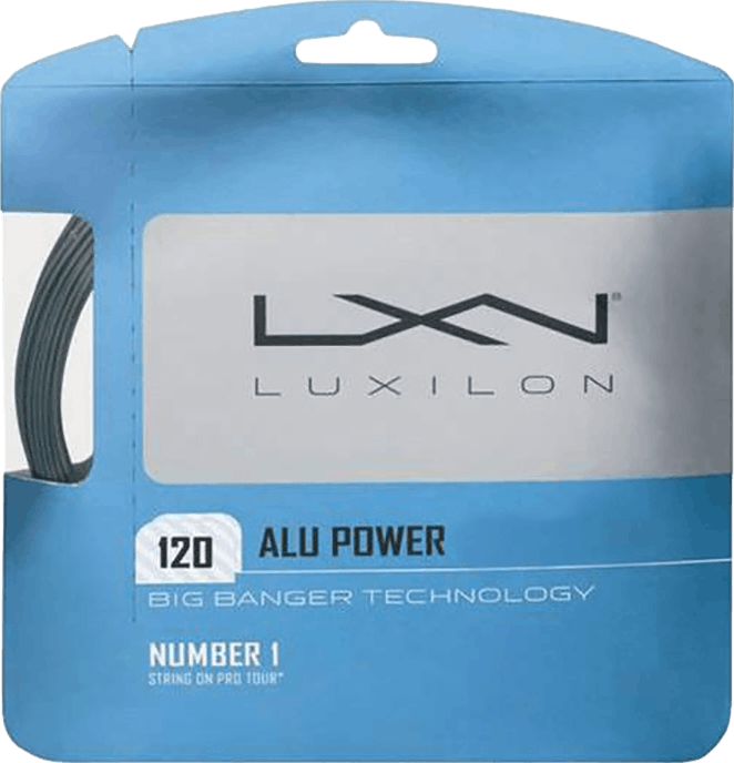 Luxilon Big Banger ALU Power Feel String · 18g · Silver