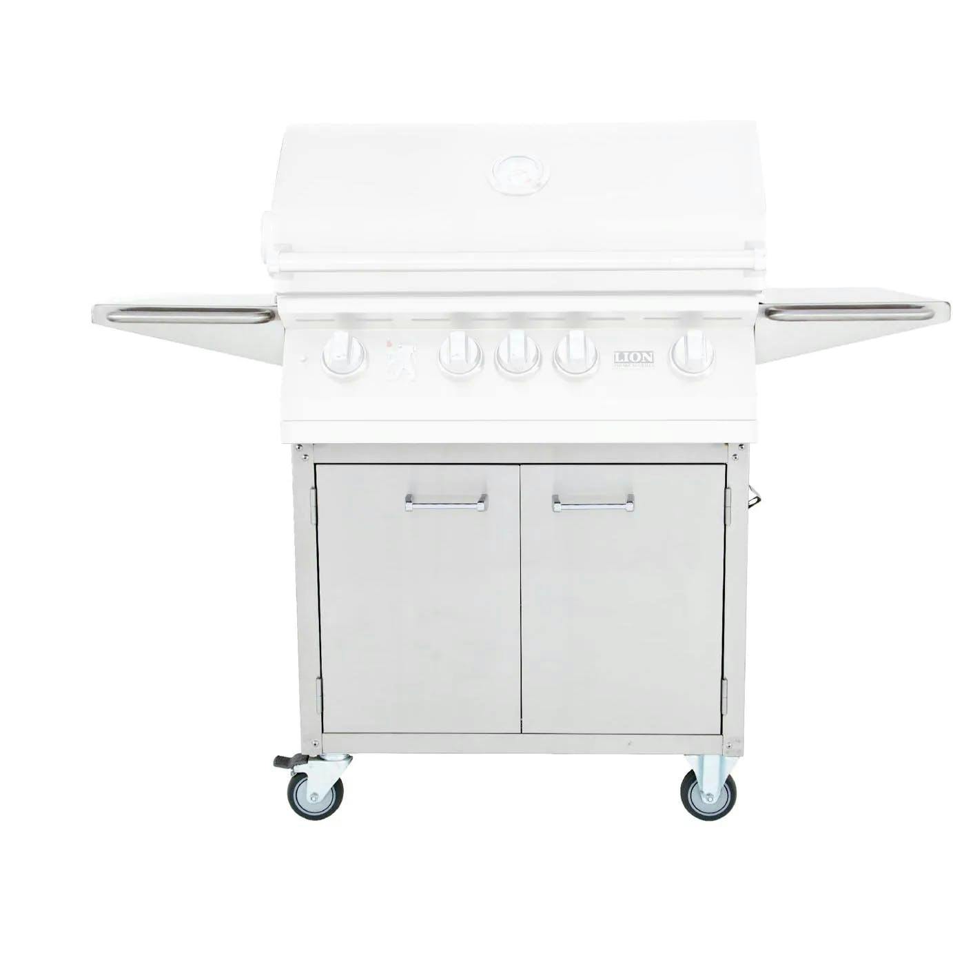 Lion Stainless Steel Grill Cart with Access Doors