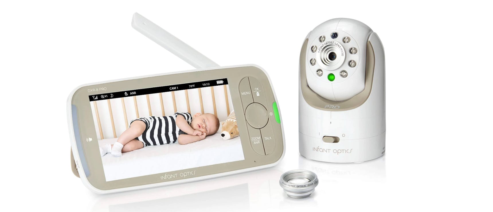 The Infant Optics DXR-8 Pro Baby Monitor.
