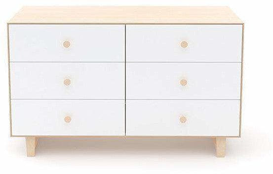 Oeuf Rhea 6 Drawer Dresser · Walnut/White