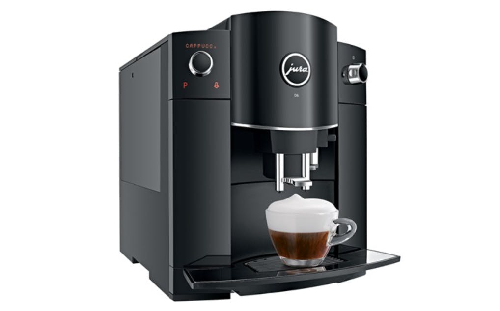 The JURA D6 espresso machine. 