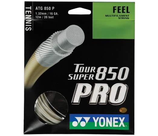 Yonex Tour Super 850 Pro String · 16g · White