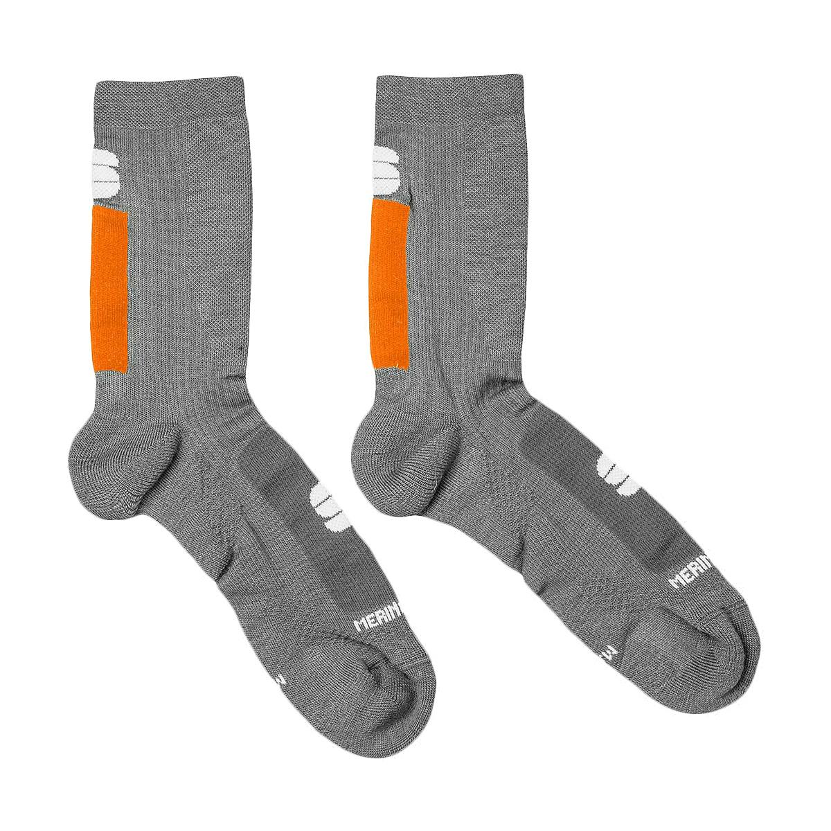 Sportful Merino Wool 18 Socks - Cement Orange - M/L
