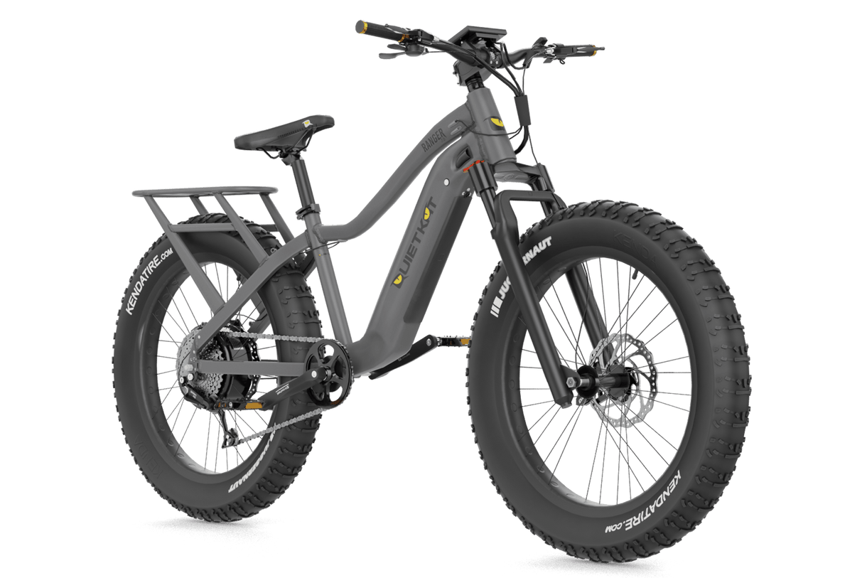 QuietKat Ranger 10 Electric Bike · Charcoal · M