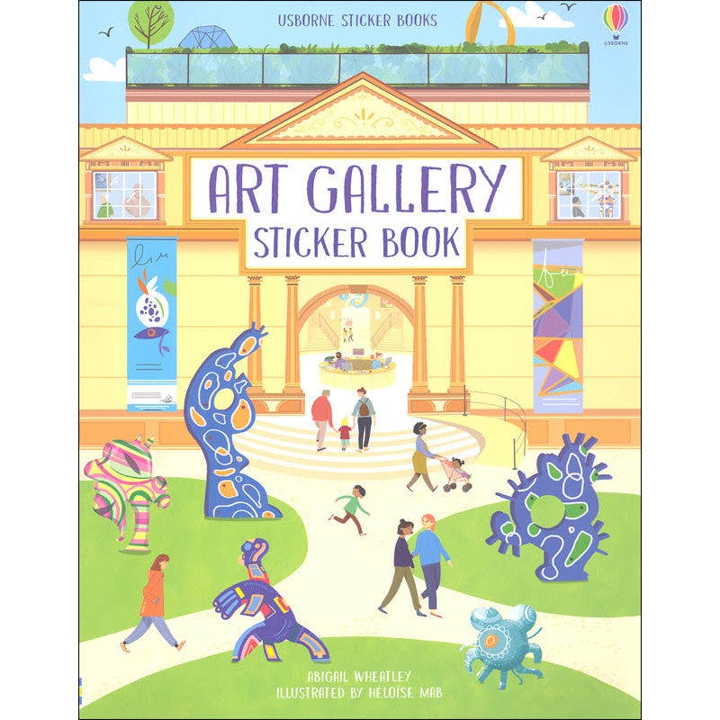 Usborne Art Museum Sticker Activity Book
