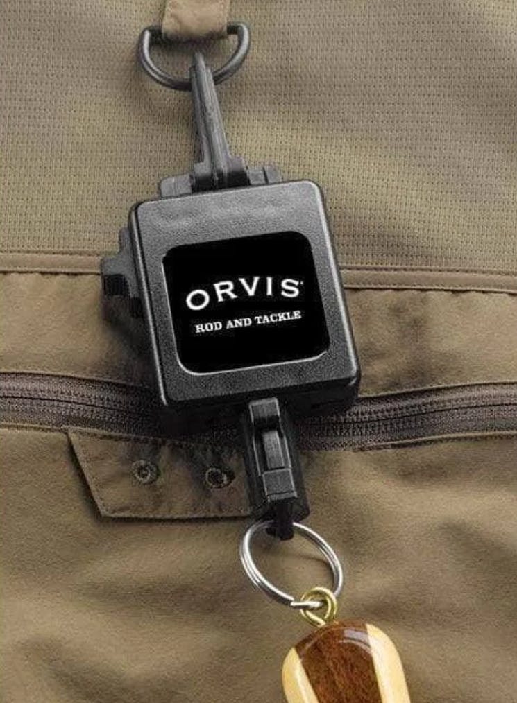 The Orvis Gear Keeper Retractor.