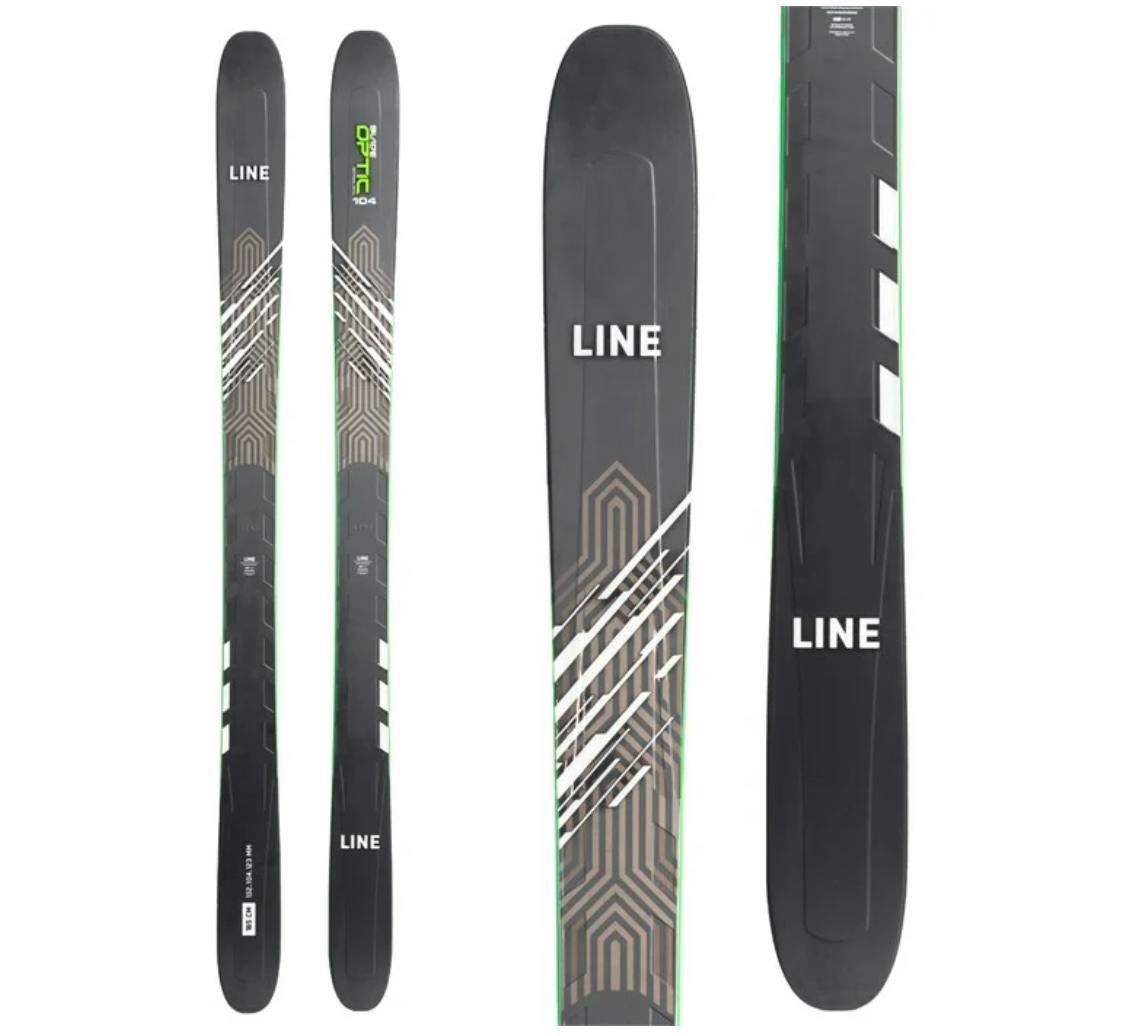 The Line Blade Optic 104 Skis.