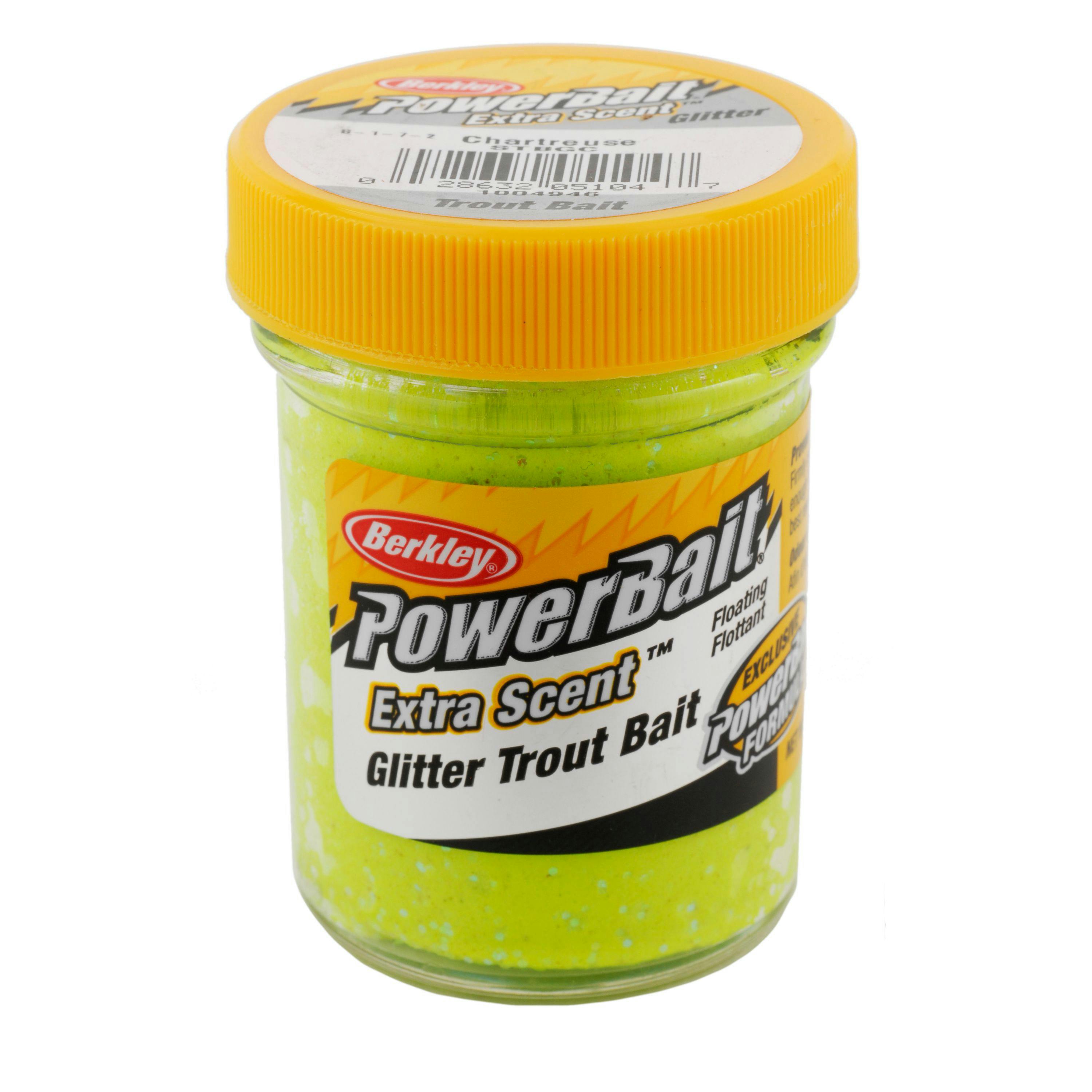 Berkley PowerBait Glitter Trout Bait · Chartreuse · 1 pk.