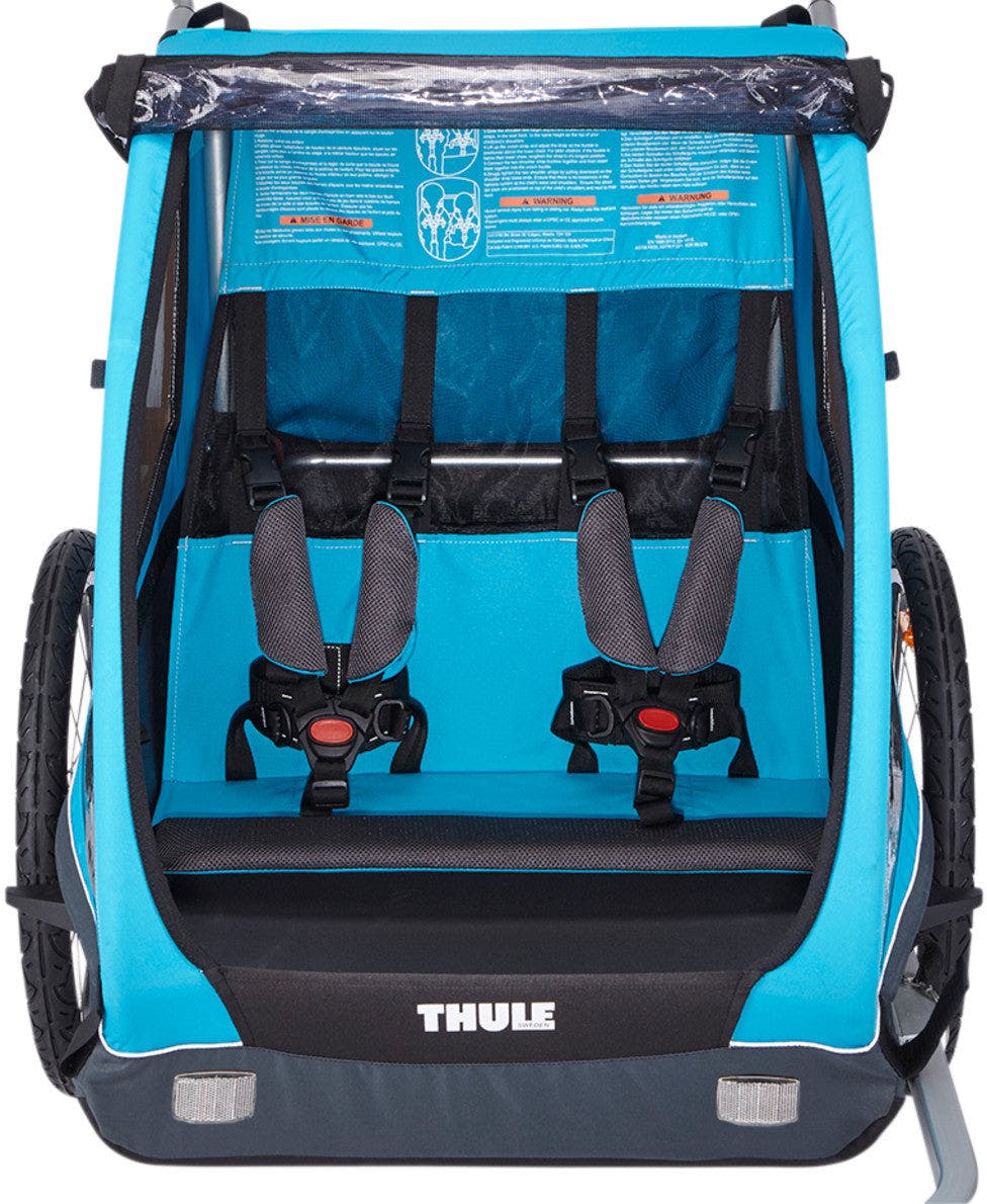 Thule Coaster XT Double Bicycle Trailer and Stroller · Black