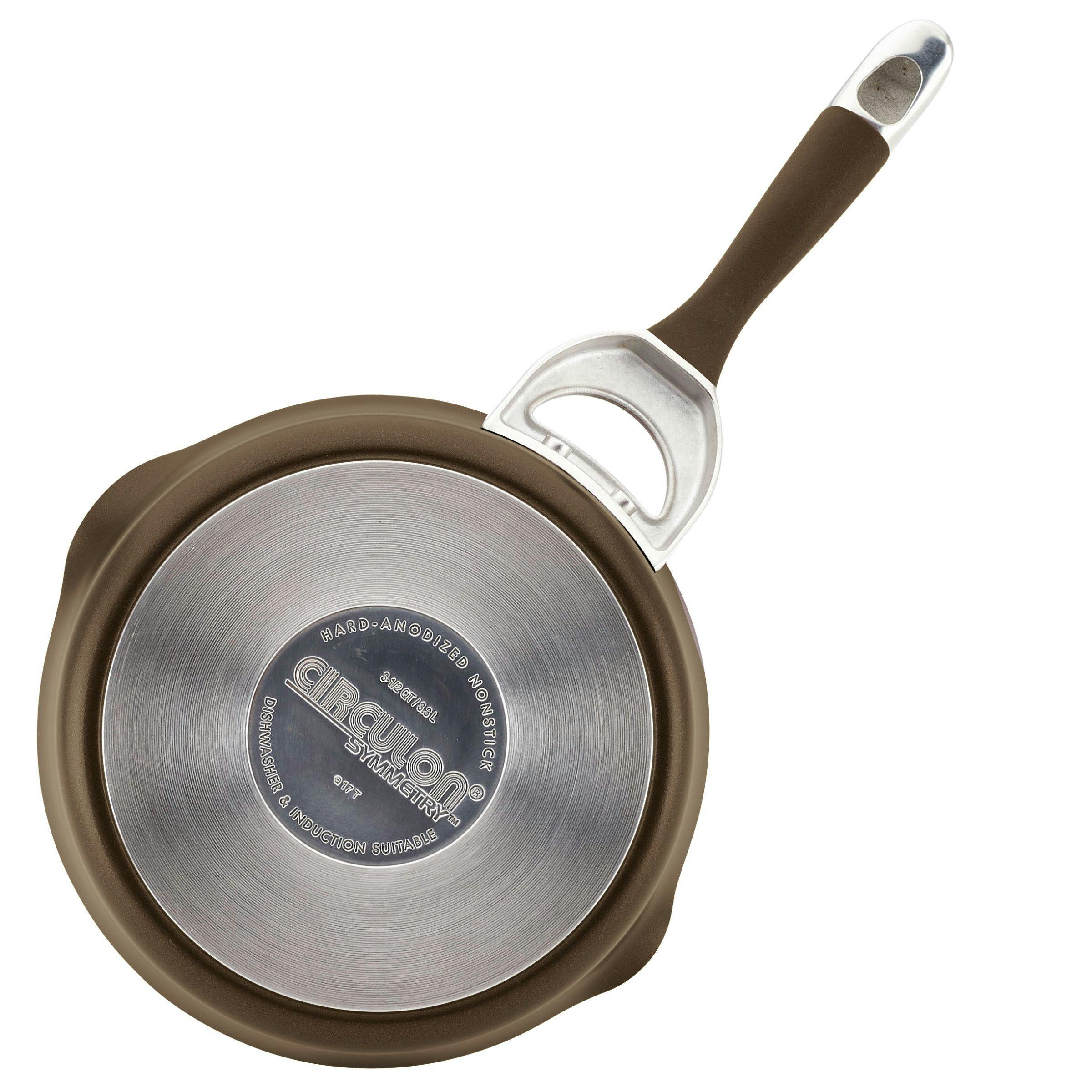 3-Quart Nonstick Straining Saucepan – Circulon