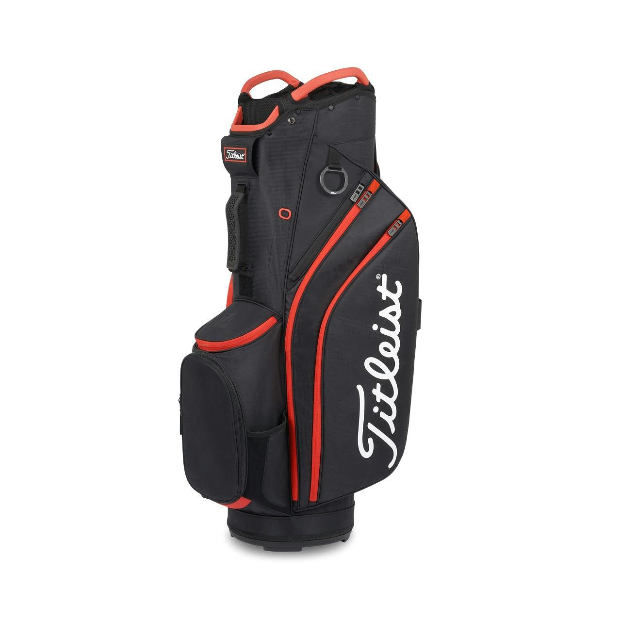 Titleist 2022 Cart 14 Golf Bag · Black / Red