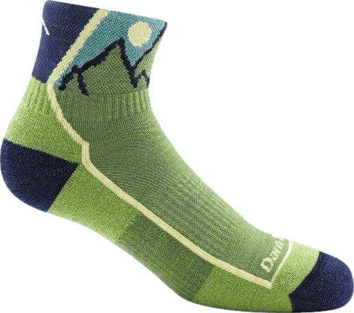 Darn Tough Kids Hiker Quarter Lightweight Hiking Socks with Cushion