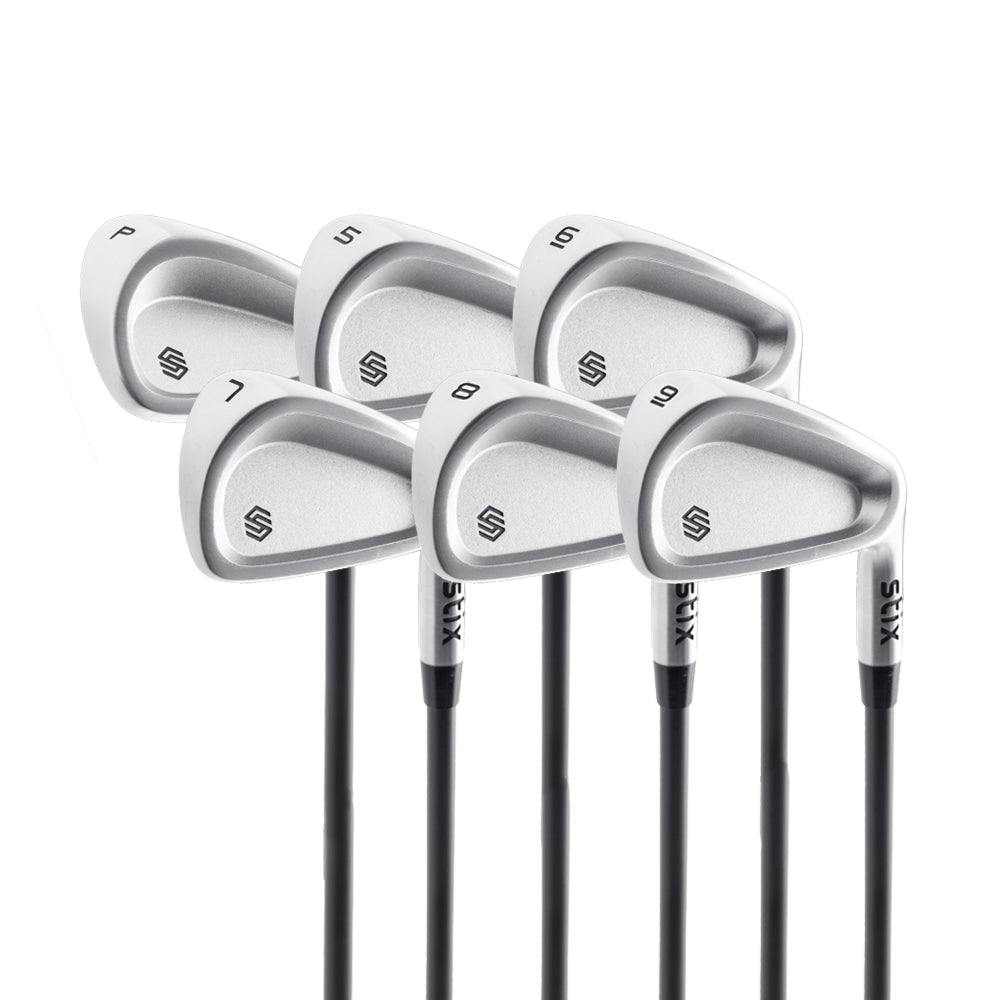 Stix Golf Iron Set Silver · Right Handed · Regular · 5-PW