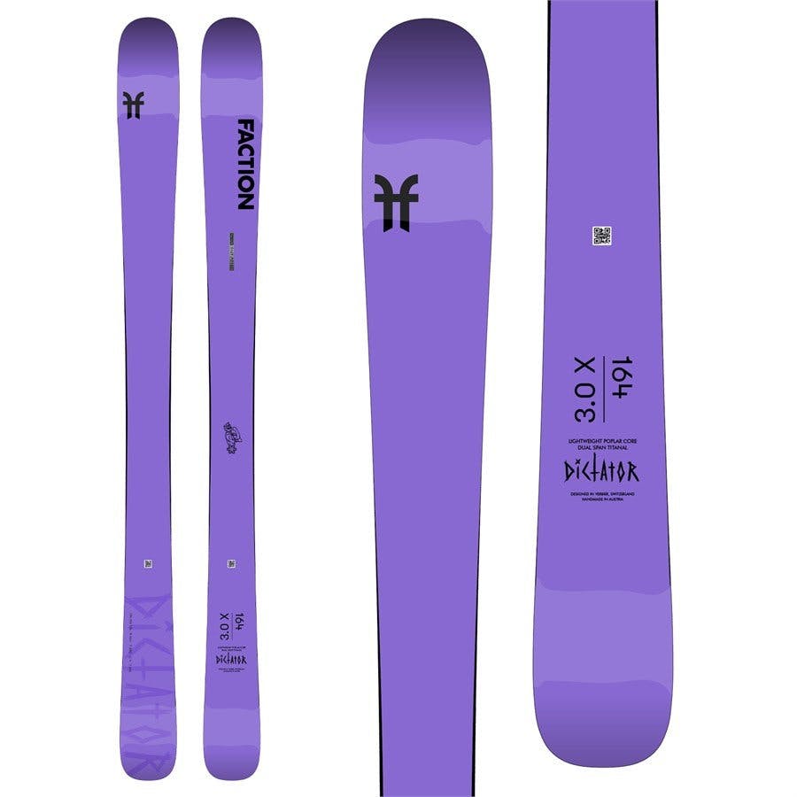 Faction Ski Dictator 3.0x Skis Women's · 2021 · 172 cm