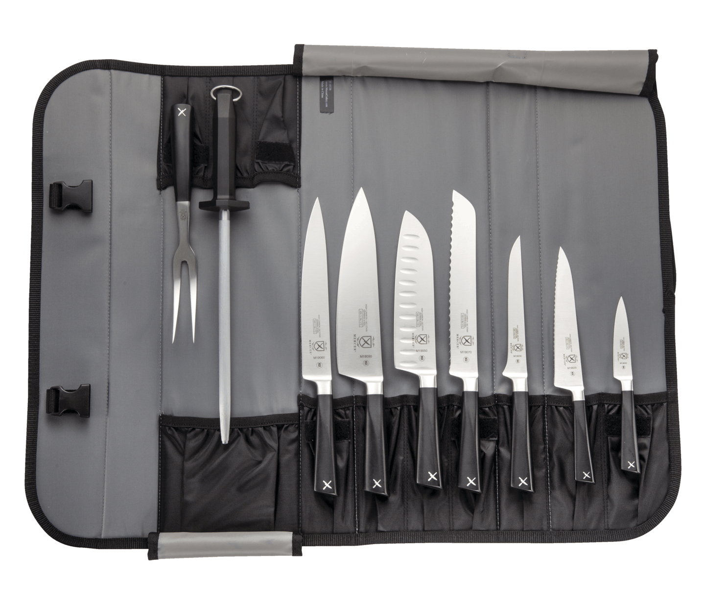 Mercer Culinary 10-Piece Zum Knife Set in Case