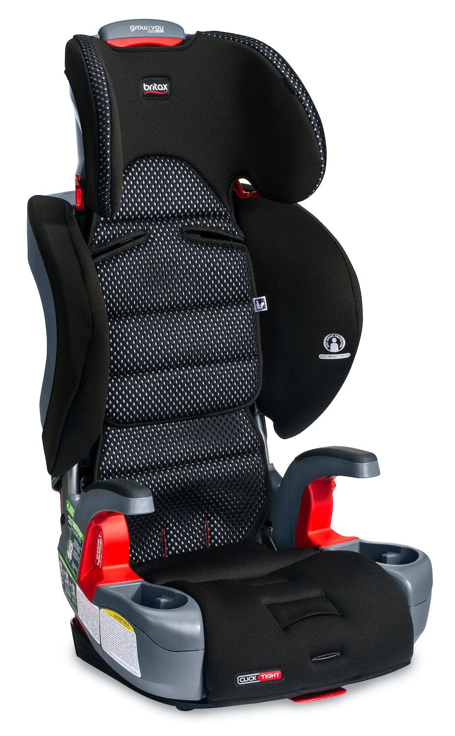 Britax Grow With You ClickTight Harness-2-Booster Car Seat · Cool Flow Gray