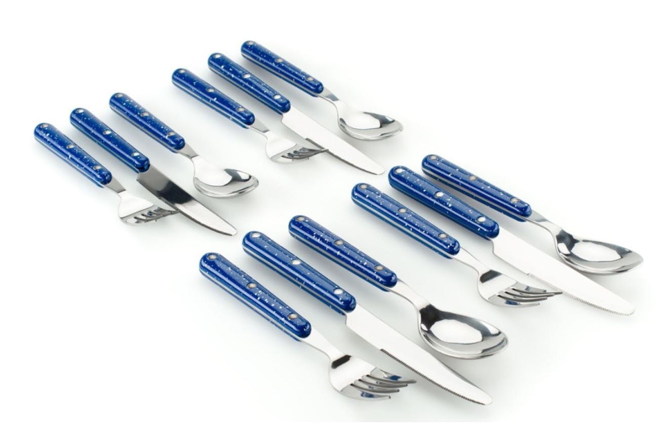 GSI Outdoors Pioneer Cutlery Set · Blue