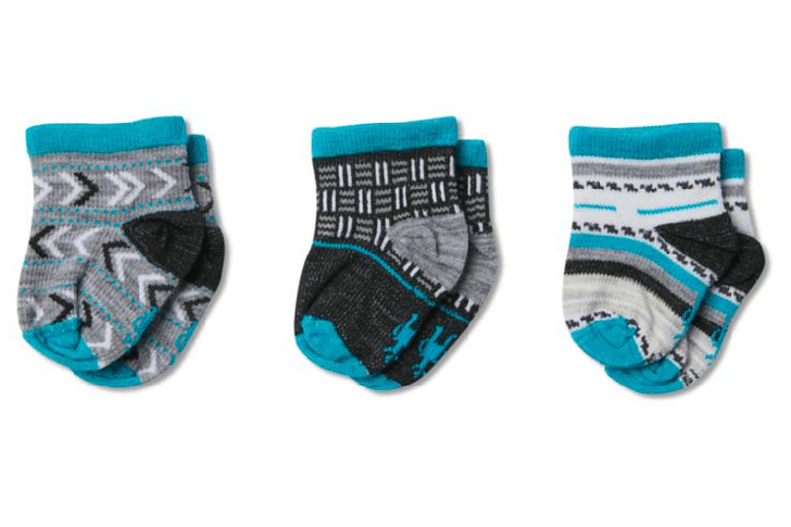 Smartwool Baby Bootie Batch Socks - 12M - Black