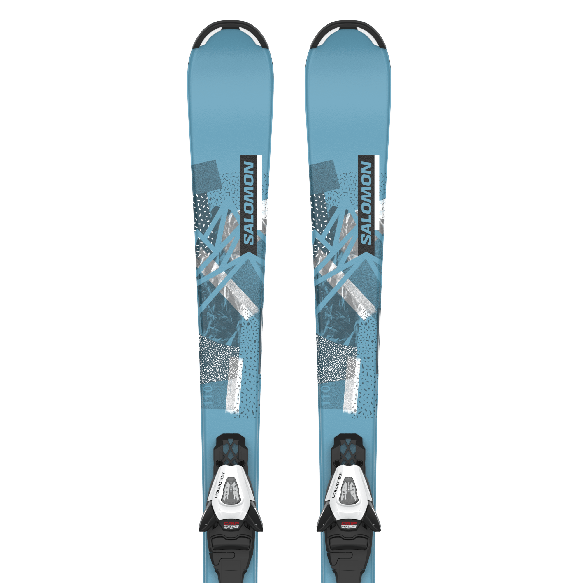 Salomon QST Jr S Skis ​+ C5 GW J75 Bindings · Kids' · 2024 · 110 cm