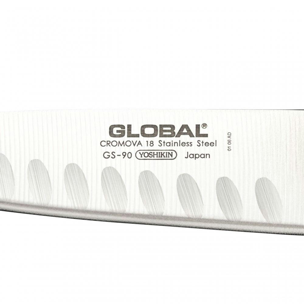 Global GS Fluted Santoku Knife