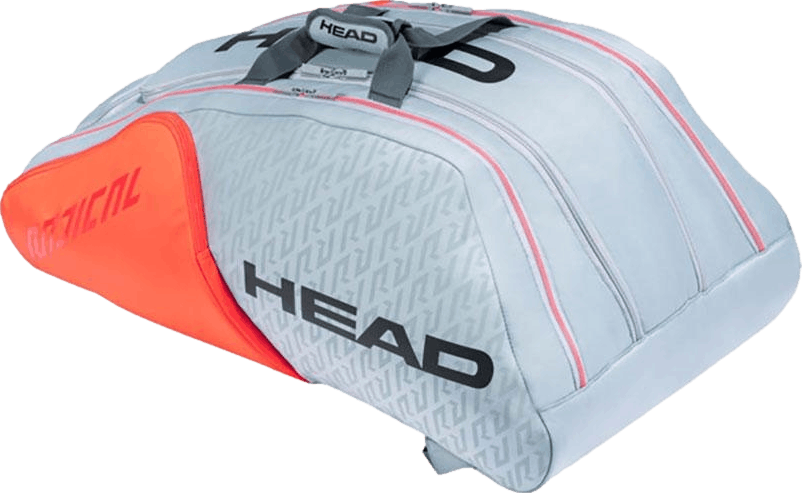 Head Radical Monstercombi 12R Tennis Bag · Grey/Orange