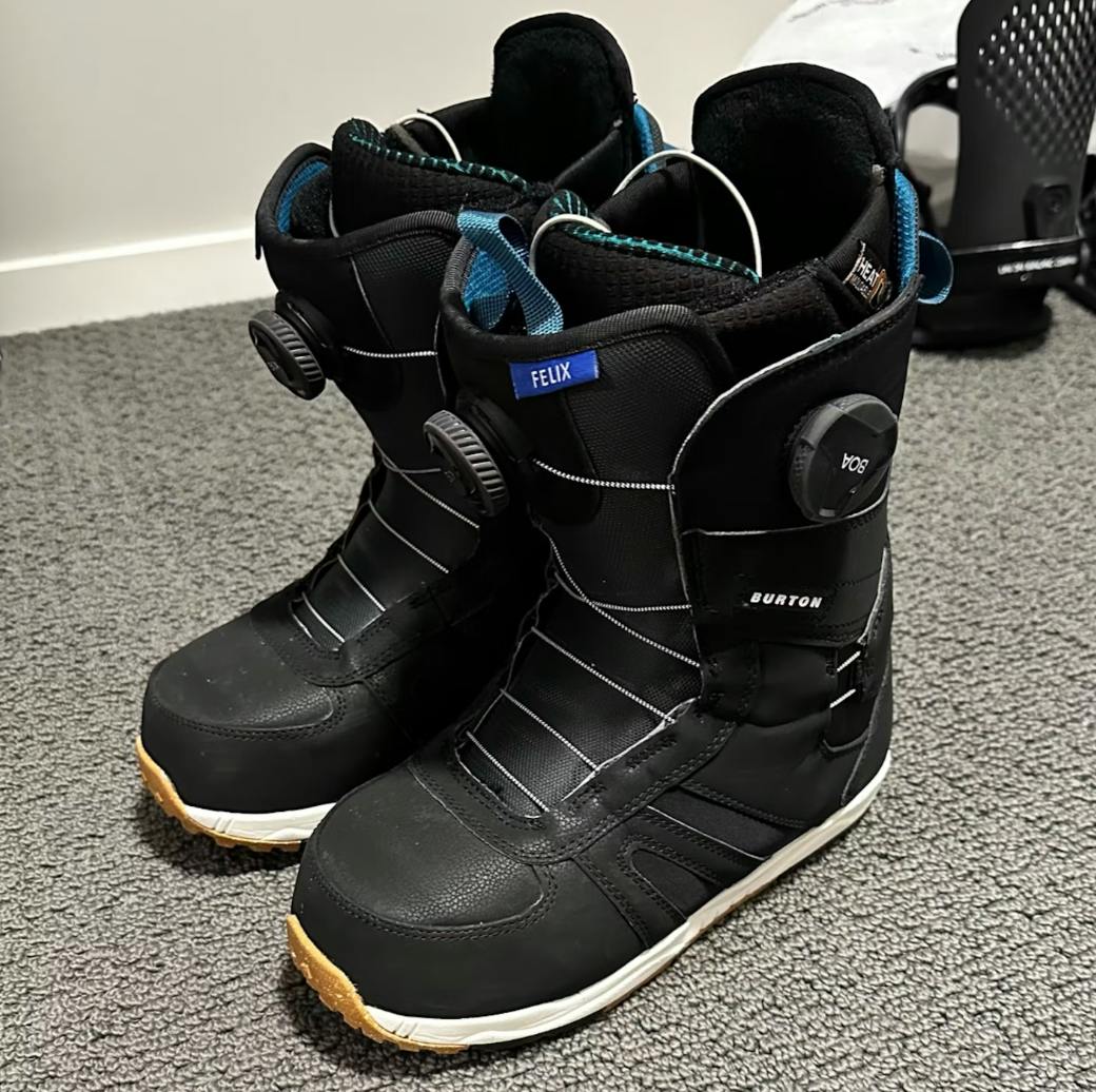 The Burton Felix BOA Snowboard Boots. 