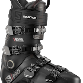 Salomon S/Pro 120 Ski Boots · 2021 · 27.5 · Black/Belluga/Red