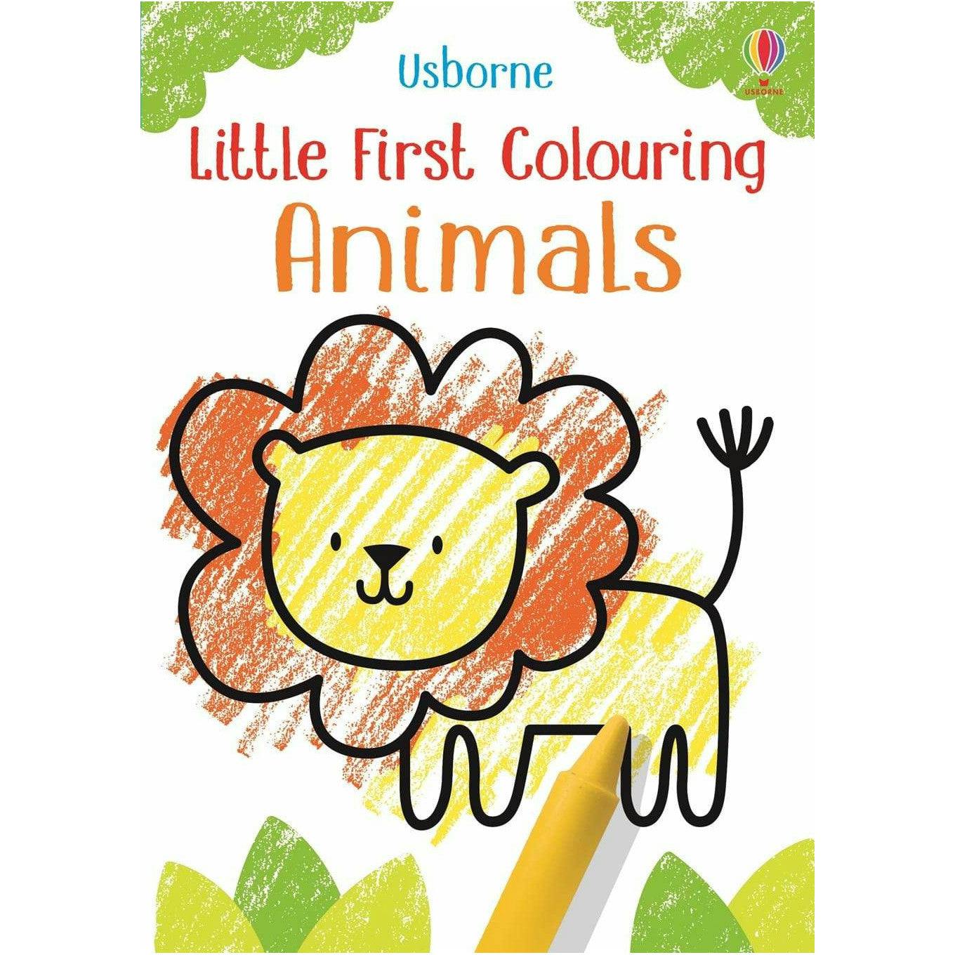 Usborne Little First Coloring Animals