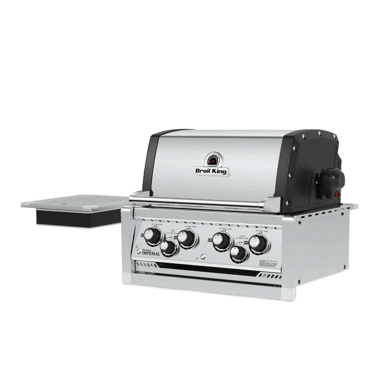 Broil King Imperial 490 Built-in Gas Grill with Rotisserie & Side Burner · Natural Gas